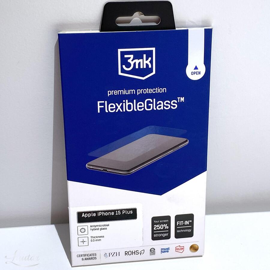 Kaitseklaas 3MK FLEXIBLE iPhone 15 Plus