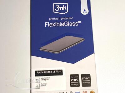 Kaitseklaas 3MK FLEXIBLE iPhone 15 Plus