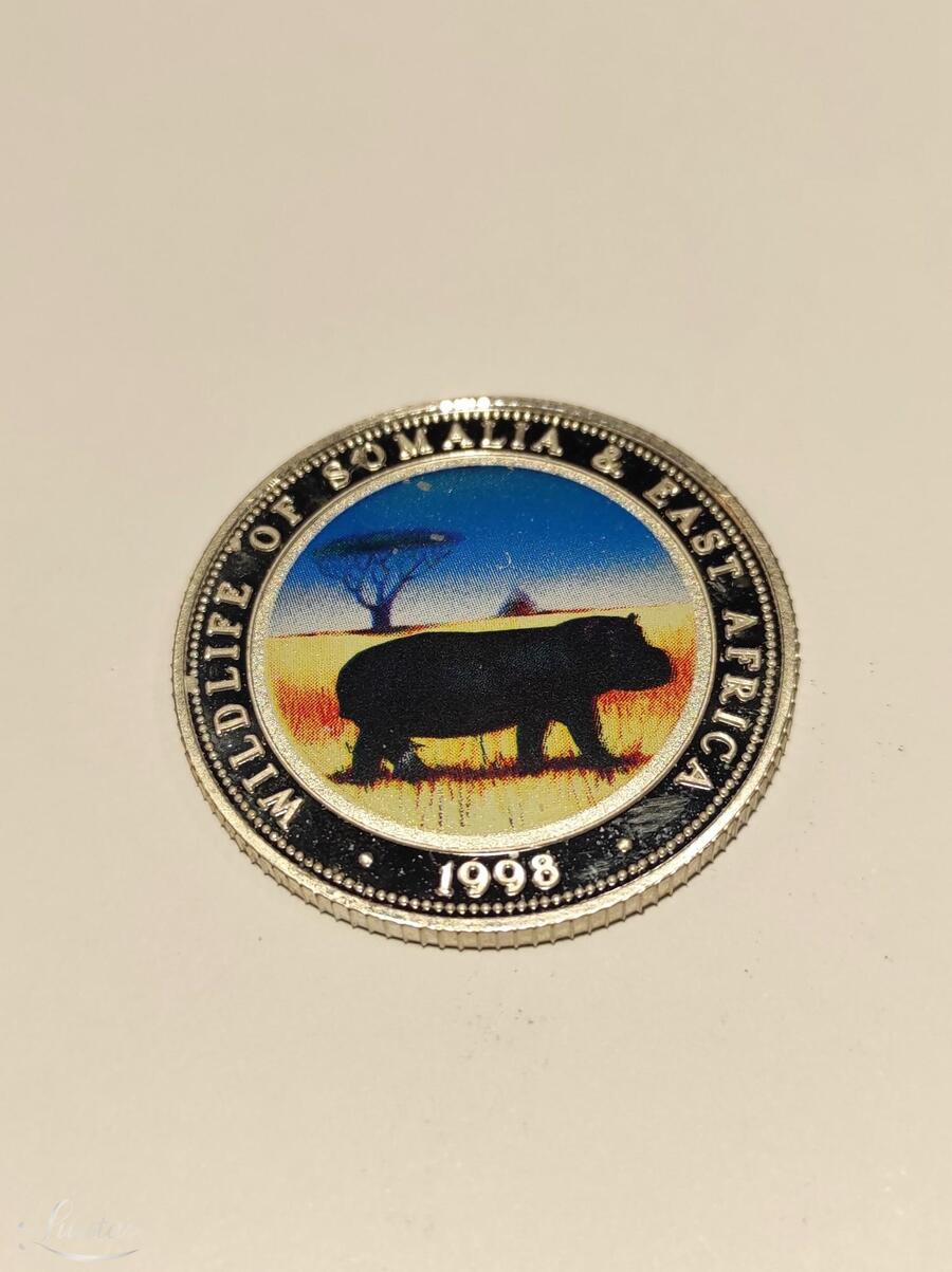 Hõbemünt 250 Shillings Somaalia 925* 1998a 