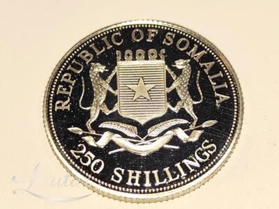 Hõbemünt 250 Shillings Somaalia 925* 1998a 