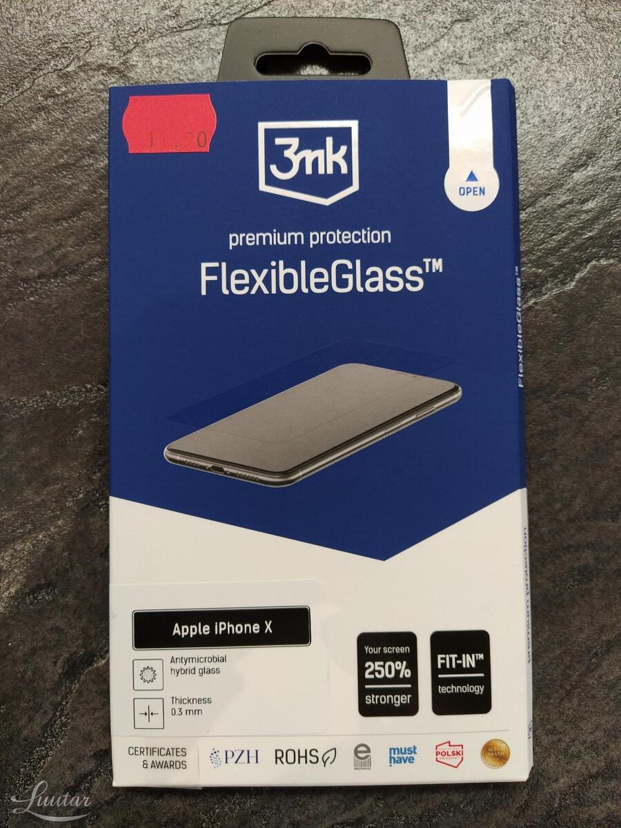 Kaitseklaas 3MK FLEXIBLE iPhone X/XS 5.8"