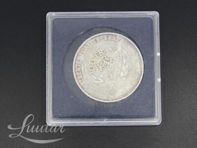 Hõbemünt 900* Magne Charle 100 Francs 1990a