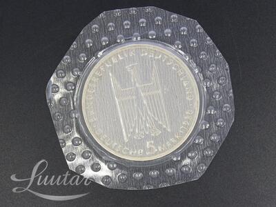 Vask-nikkelmünt 5 Deutsche Mark 1980