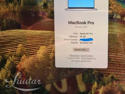Sülearvuti Apple MacBook Pro M1 2021