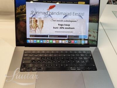Sülearvuti Apple MacBook Pro M1 2021