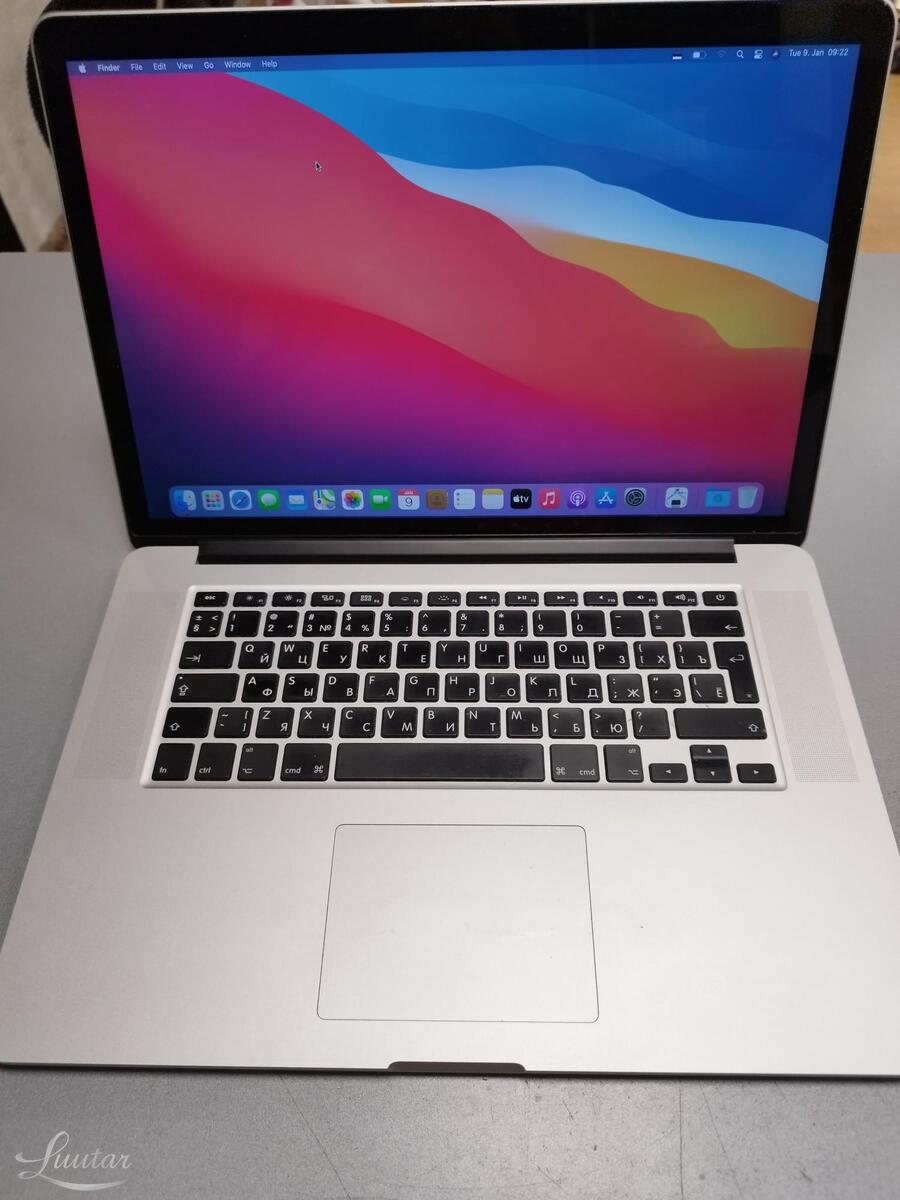 Sülearvuti Apple Macbook Pro Retina 15´ 2014