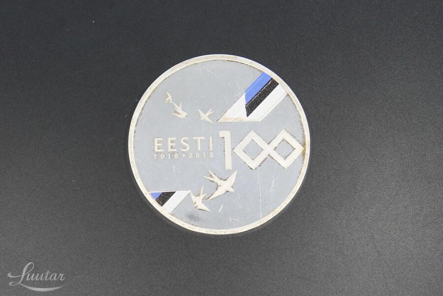 Eesti iseseisvuse 100.aastapäevaks pühendatud hõbetatud mälestusmedal