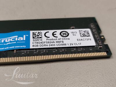 Lauaarvuti i5-8400 + GTX 1050Ti