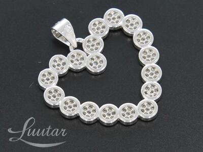 Hõbe kulon 925* Süda! UUS!