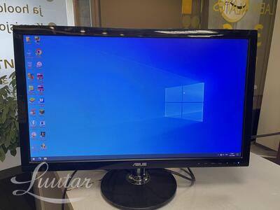 Komplekt: Lauaarvuti NZXT, Monitor Asus