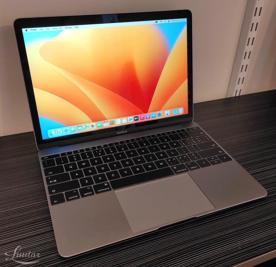 Sülearvuti Apple Macbook 12 2017 Retina