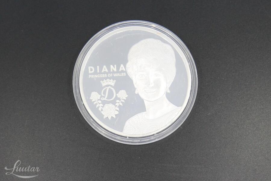 Hõbemünt 999* Diana Princess of Wales