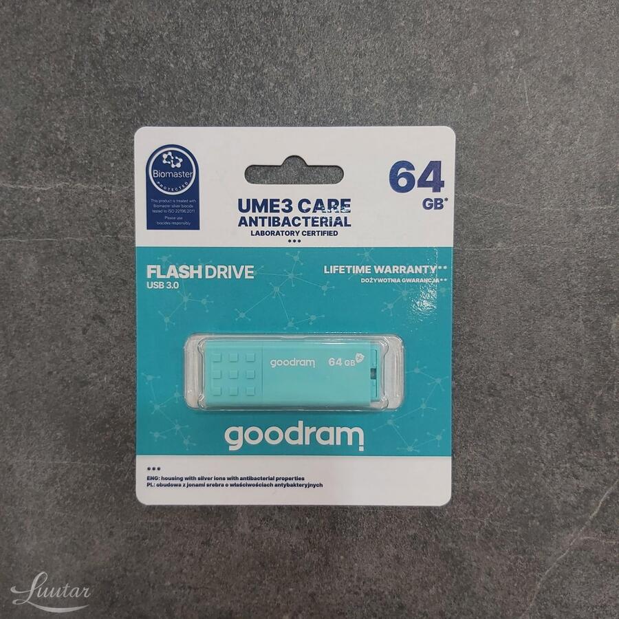 Mälupulk GOODRAM CARE UME3 64GB 3.0 mint