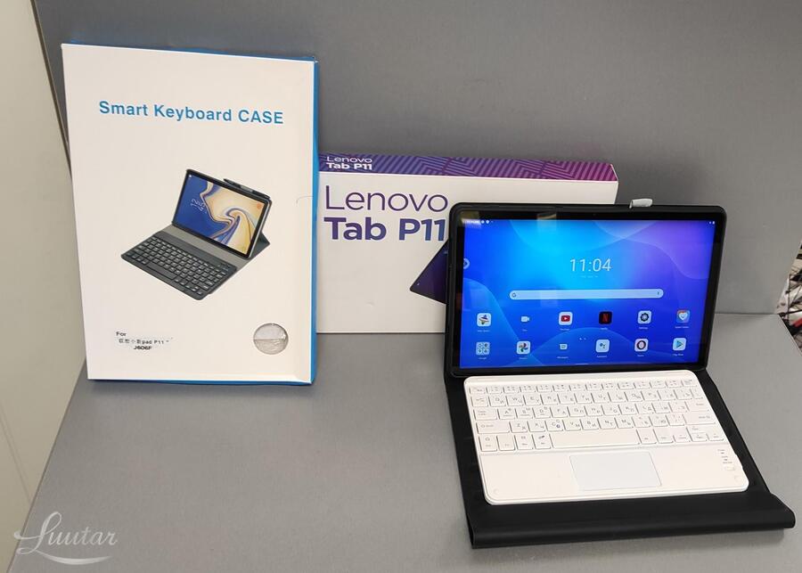 Tahvelarvuti Lenovo Tab P11 LTE 128GB+Klaviatuur 