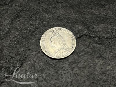 Hõbemünt "Suurbritannia. Viktoria. 3 penni. 1890a."
