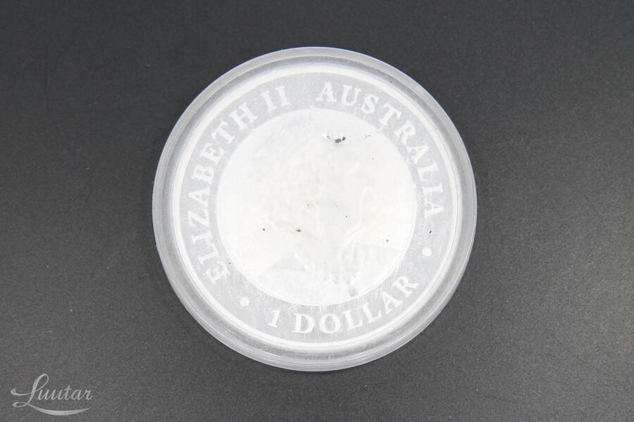 Hõbemünt 999* 1 oz Austraalia Kookaburra 2019 
