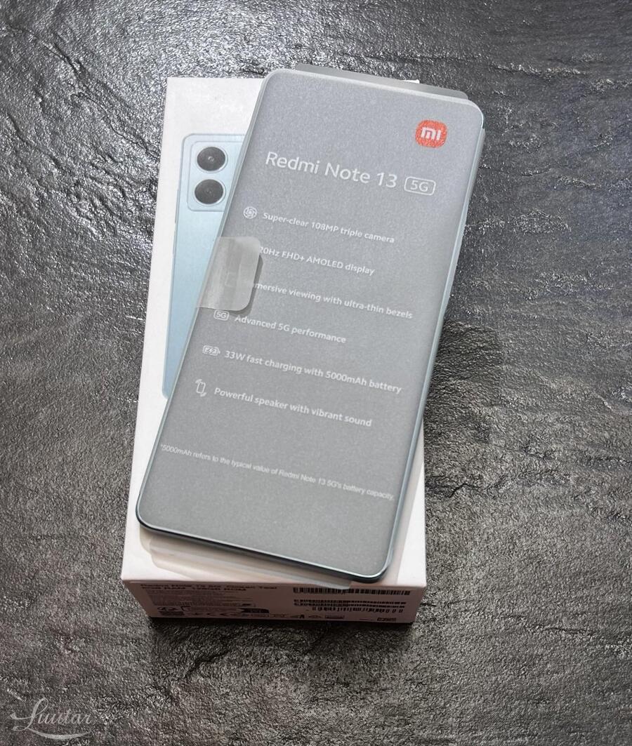 Mobiiltelefon Xiaomi Redmi Note 13 5G 128GB UUS!