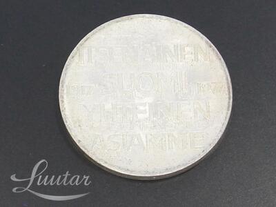 Hõbemünt 500* Suomi 10 Markkaa 1917-1977a.