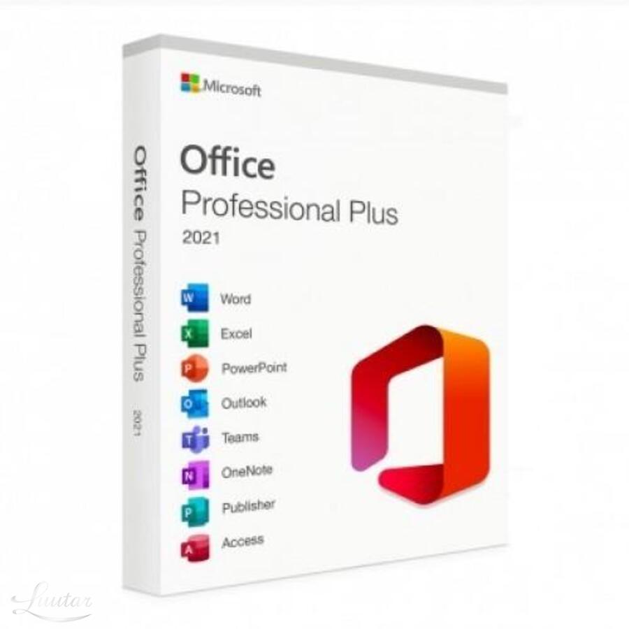 Tarkvara Microsoft Office 2021 Professional Plus võti