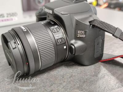 Fotokaamera Canon EOS 250D+ Objektiiv Canon 18-55mm