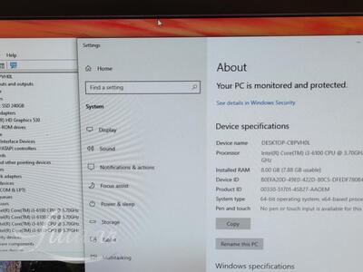 Lauaarvuti HP ProDesk 600 G3 SFF