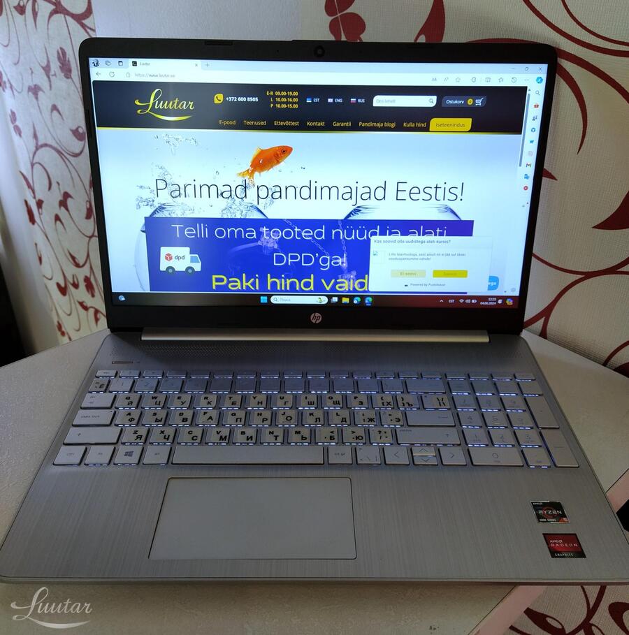 Sülearvuti HP Laptop 15s-eq1026no