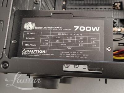 Lauaarvuti i7-3770K + RX6600 8GB