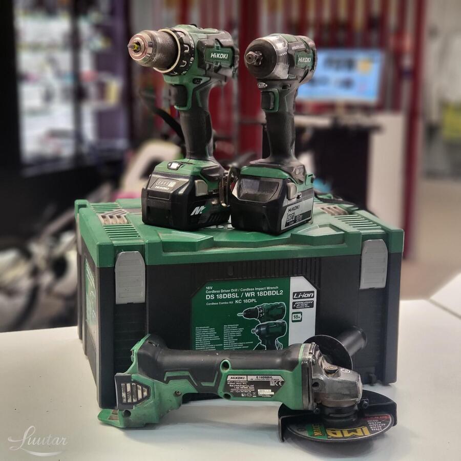Akutööriistade komplekt Hikoki DS18DBSL