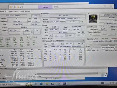Sülearvuti Dell Latitude 5411