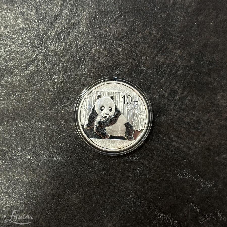 Hõbemünt Hiina 2015, 1oz Panda
