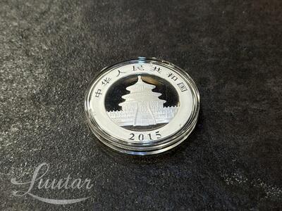 Hõbemünt Hiina 2015, 1oz Panda