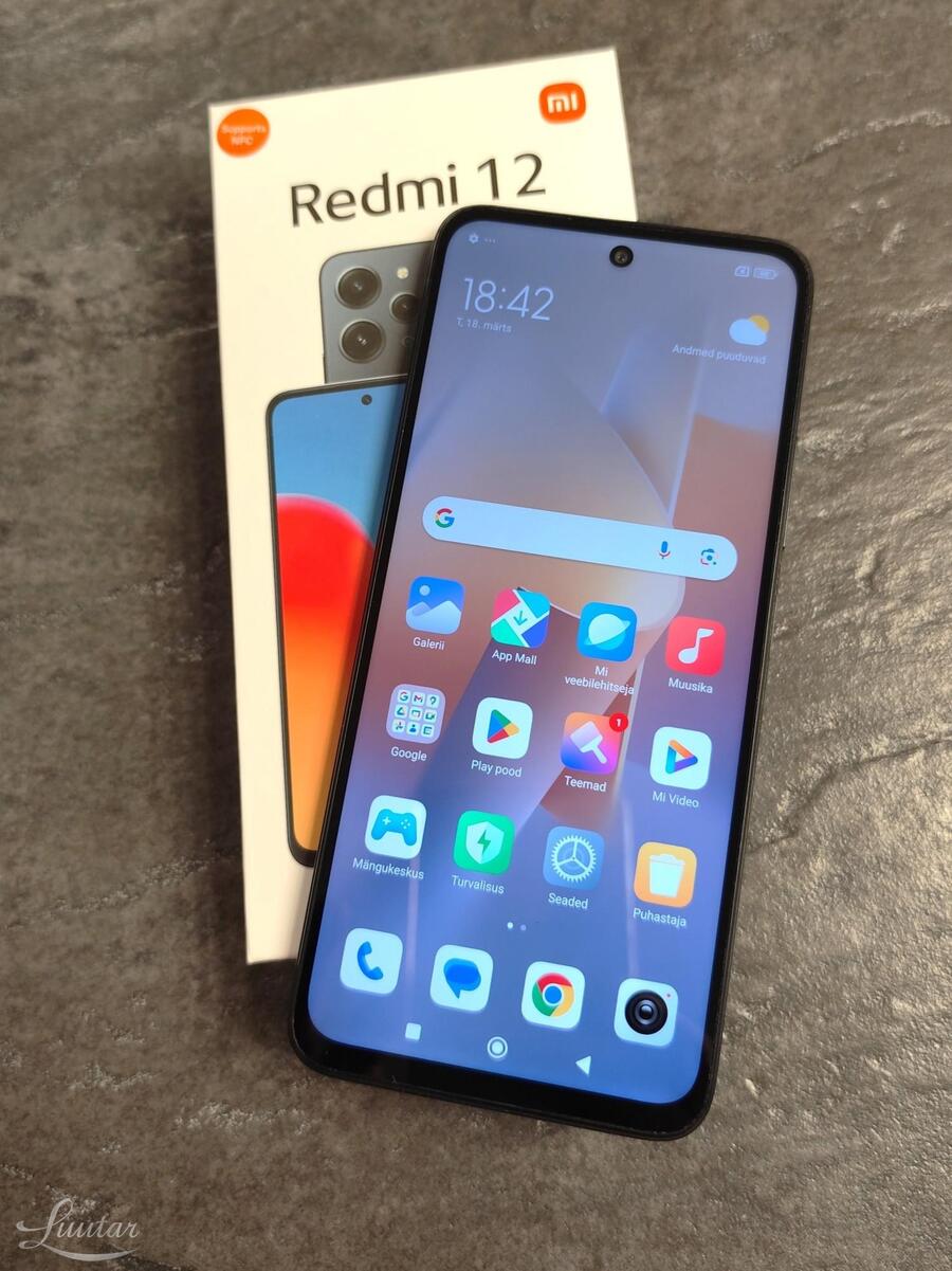 Mobiiltelefon Xiaomi Redmi 12 256GB