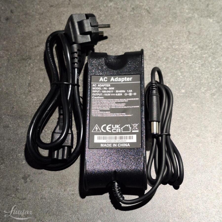 Sülearvuti laadija Dell arvutitele PA-90W 1.5A! UUS!