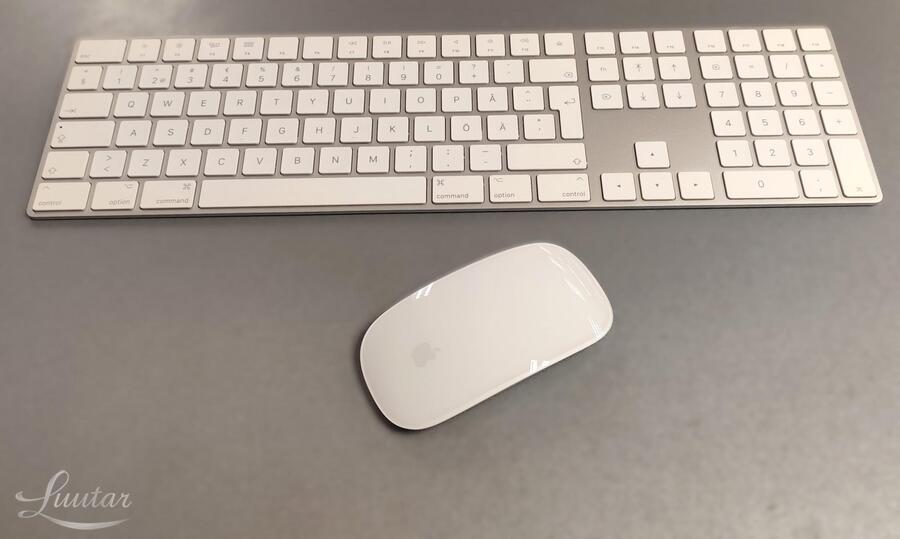 Klaviatuur Apple Magic Touch ID Numeric+Hiir Apple Magic Mouse 2
