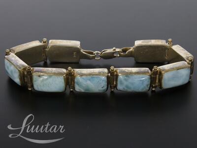 Hõbekäevõru 925* Larimar 