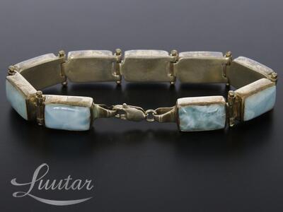 Hõbekäevõru 925* Larimar 