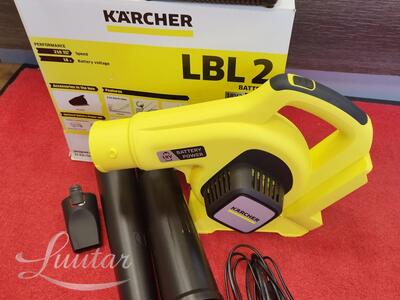 Akulehepuhur Kärcher lbl 2+ laadija ja aku 2,5ah