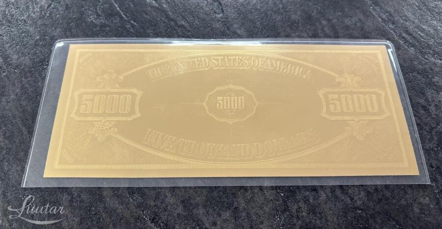 USA 5000-dollarise rahatähe koopia