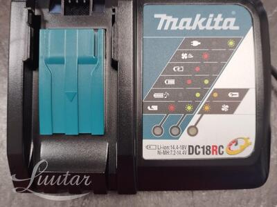 MAKITA 18 V, 6.0 Ah+2 aku ja laadija komplekt