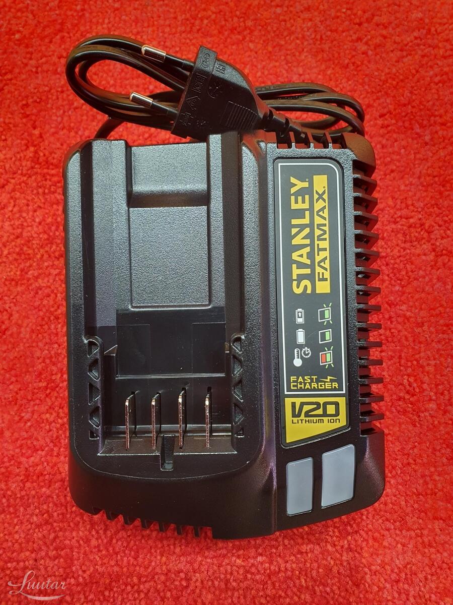 Aku Stanley Fatmax Lithuim V 20 18V 6,0ah ja laadija