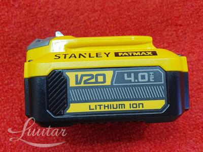 Aku Stanley Fatmax Lithuim V 20 18V 6,0ah ja laadija