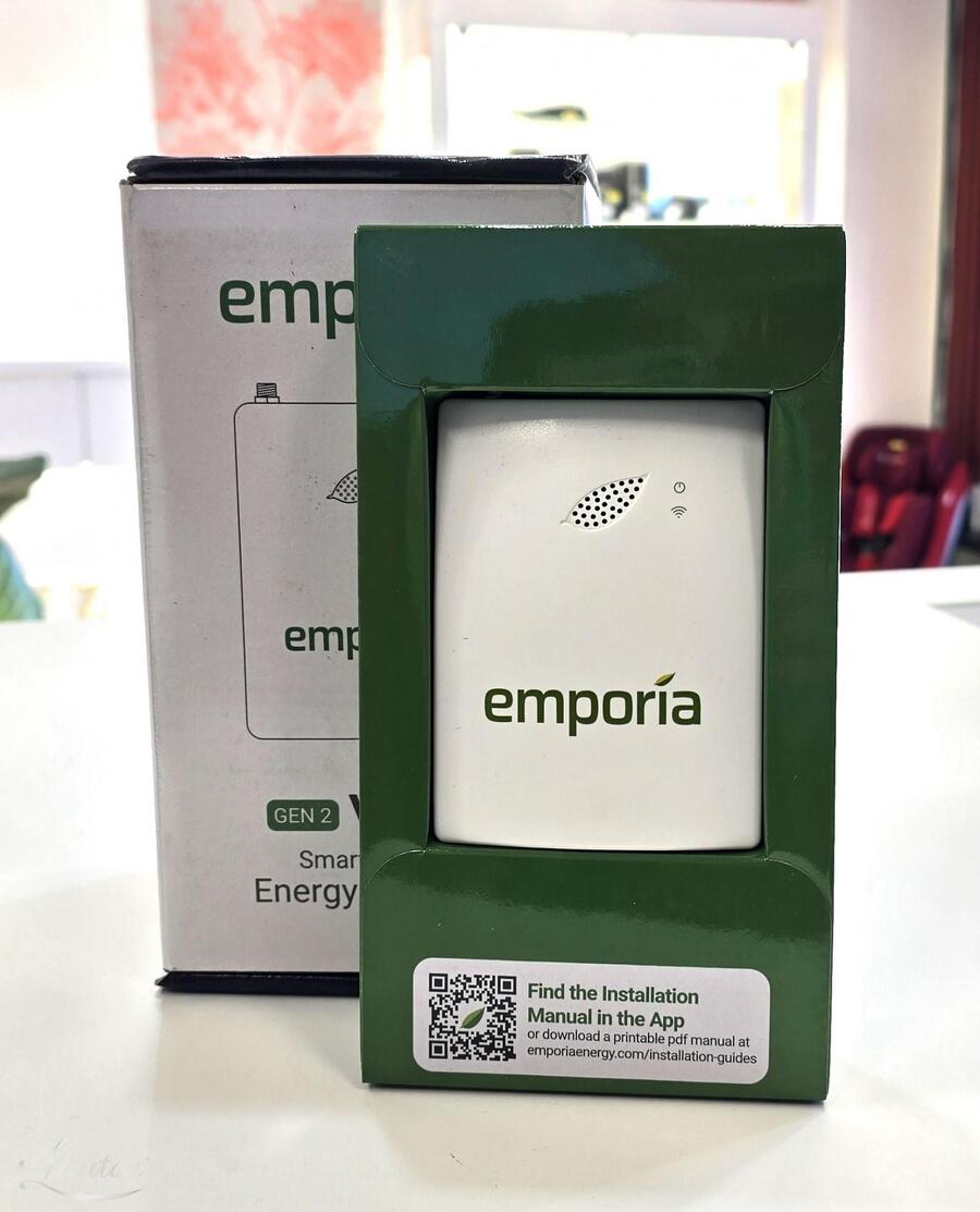 Energiakulu mõõtja Emporia Vue 8 50A Uus!