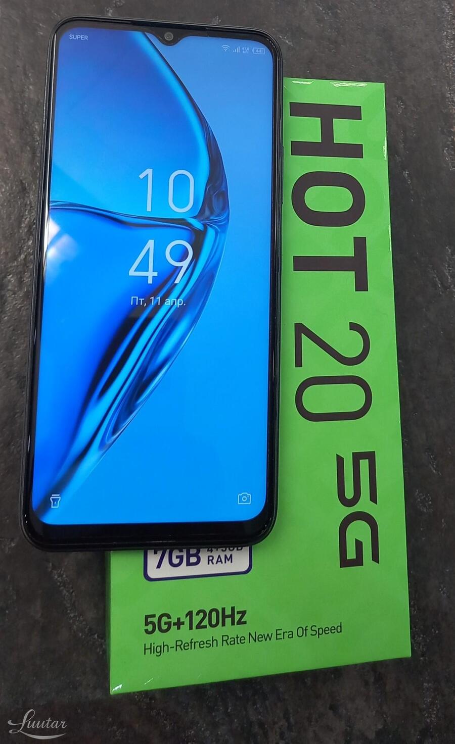 Mobiiltelefon Infinix Hot 20 5G, 4+128GB