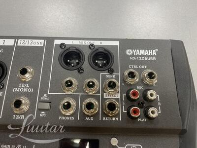 Yamaha mixer MX-1206USB