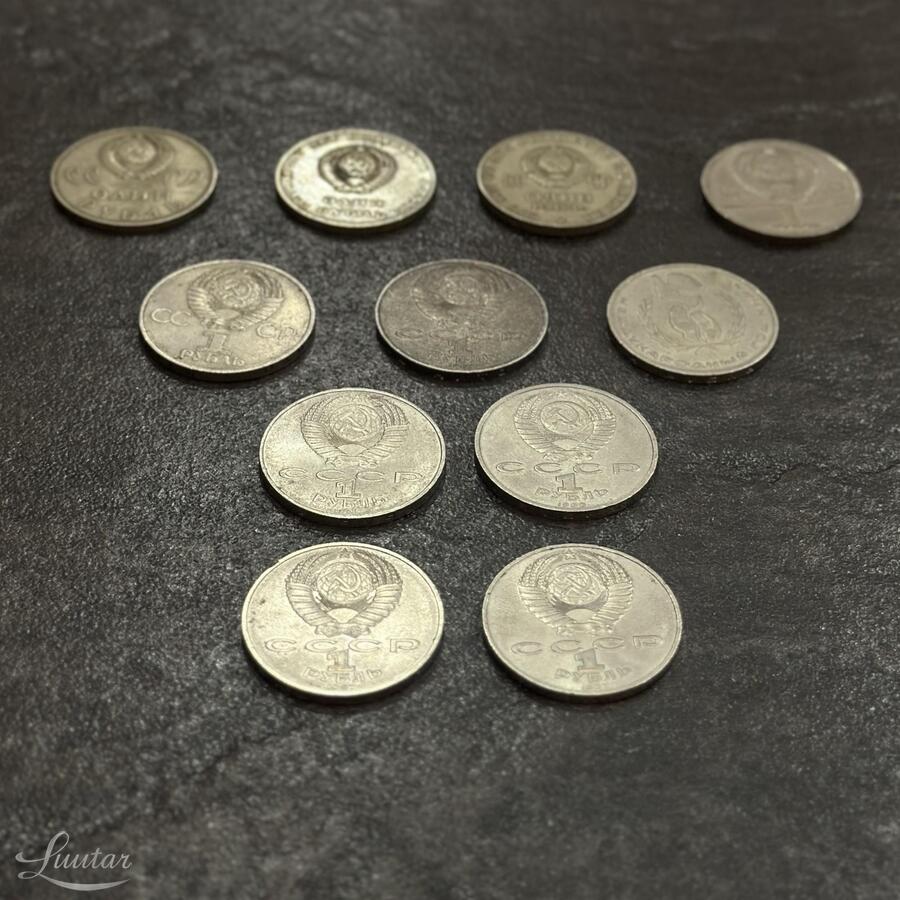 Mündid NSVL 1 rubla. 1961-1988a.