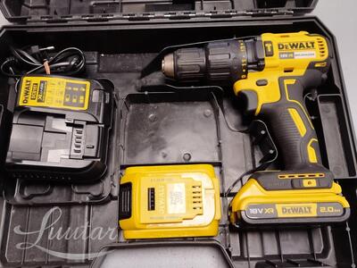 Akulööktrell Dewalt DCD778D2T 18V 2X2Ah