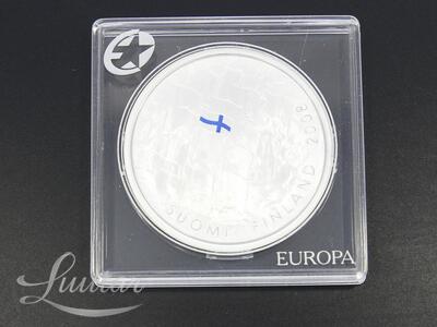 Hõbe münt 925* 10 euro Suomen lippu 2008a