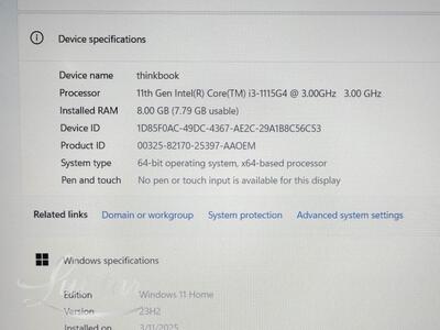 Sülearvuti Lenovo ThinkBook 15 G2 ITL