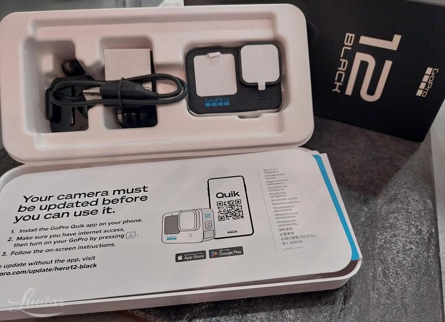 Seikluskaamera GoPro Hero 12 Black