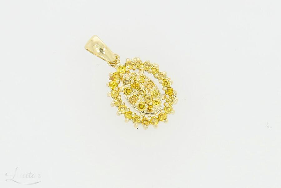 Kuld kulon 585* UUS! Briljandid 0.28ct